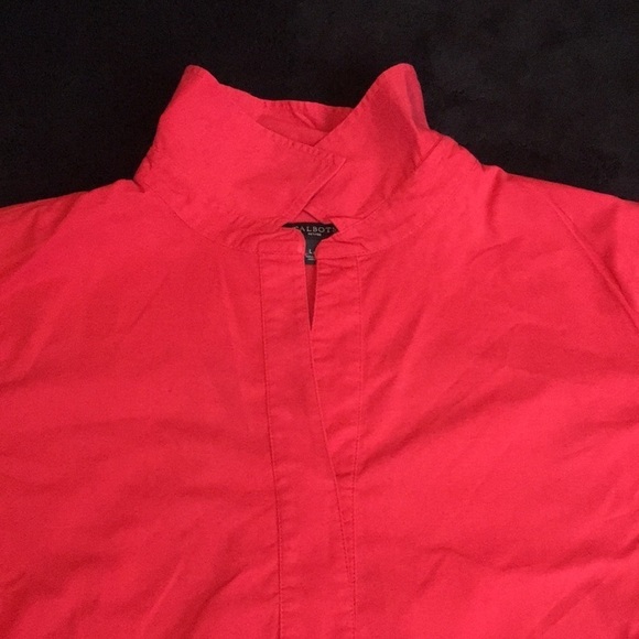 Talbots Petite Longsleeve Red Tunic Blouse - Picture 2 of 12